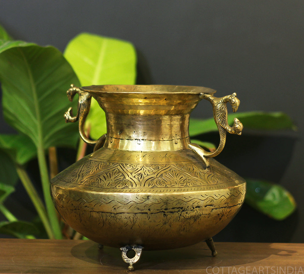 Brass  Vintage Planters