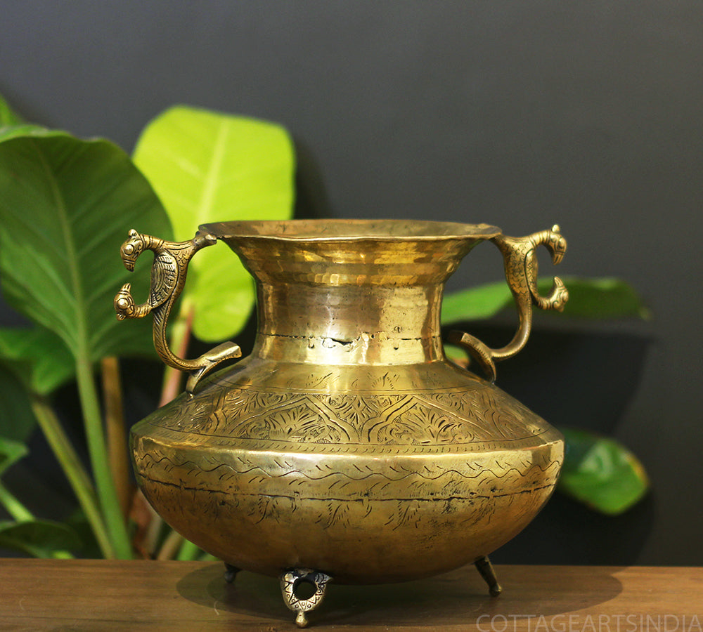 Brass  Vintage Planters