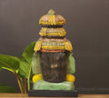 Handcrafted Wooden Hanuman Bust Sculpture