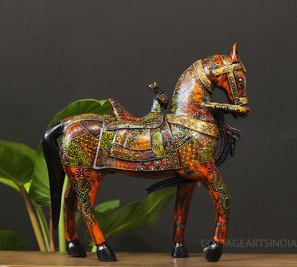 Wooden Horse 18"