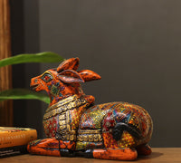 Wooden Nandi Handpainted 12.5"