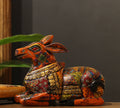 Wooden Nandi Handpainted 12.5"