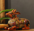 Wooden Nandi Handpainted 12.5"