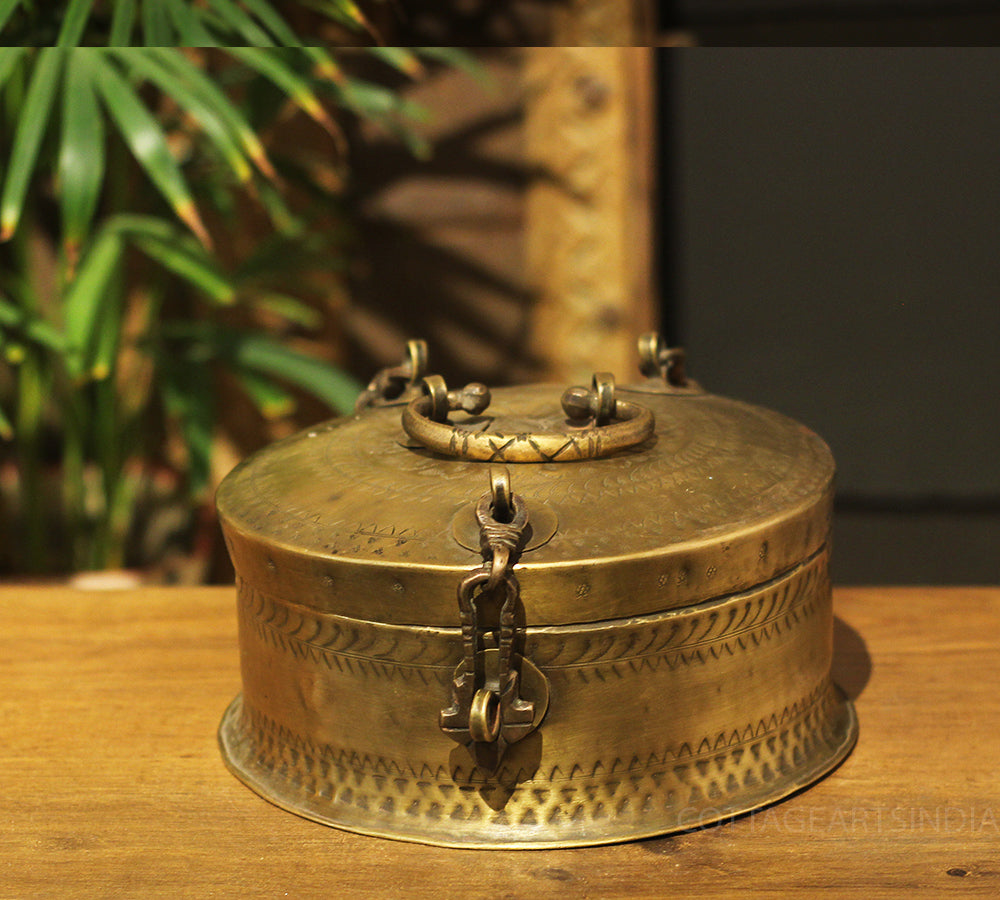 Brass Vintage Box