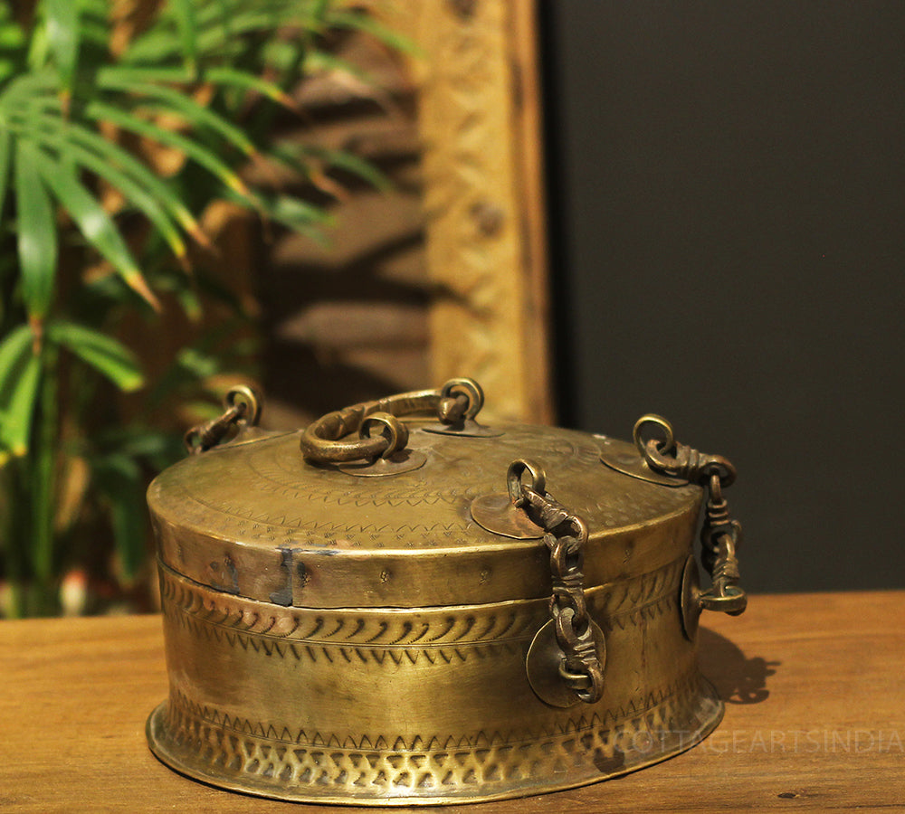 Brass Vintage Box