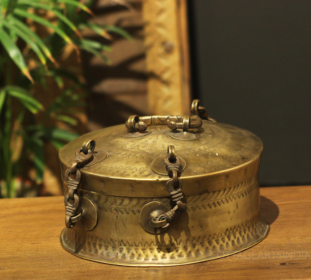 Brass Vintage Box