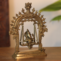 Brass Ganesha Swing 11"
