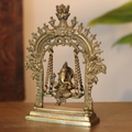 Brass Ganesha Swing 11"