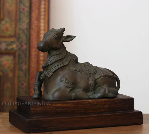 Brass Nandi Bronze Finished