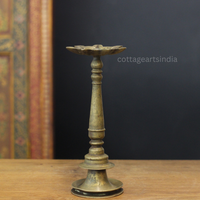 Vintage Brass Vilakku Oil Lamp