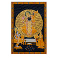 Hand-Painted Shrinathji Pichwai Painting | Golden Kadamba Tree Nathdwara Art