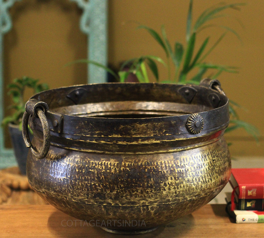 Brass Vintage Kerala Planter