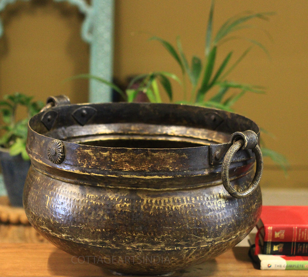 Brass Vintage Kerala Planter