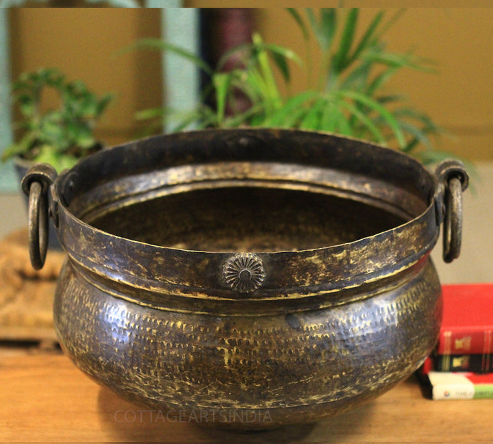 Brass Vintage Kerala Planter