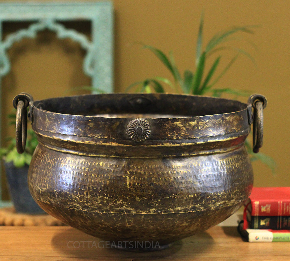 Brass Vintage Kerala Planter