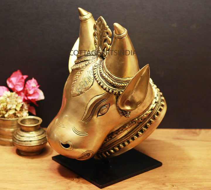 Brass Bull Head