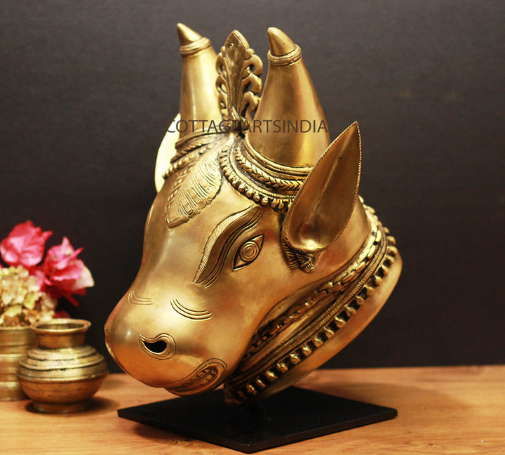 Brass Bull Head