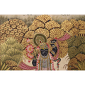 Shrinathji Pichwai Painting – Golden Vrindavan