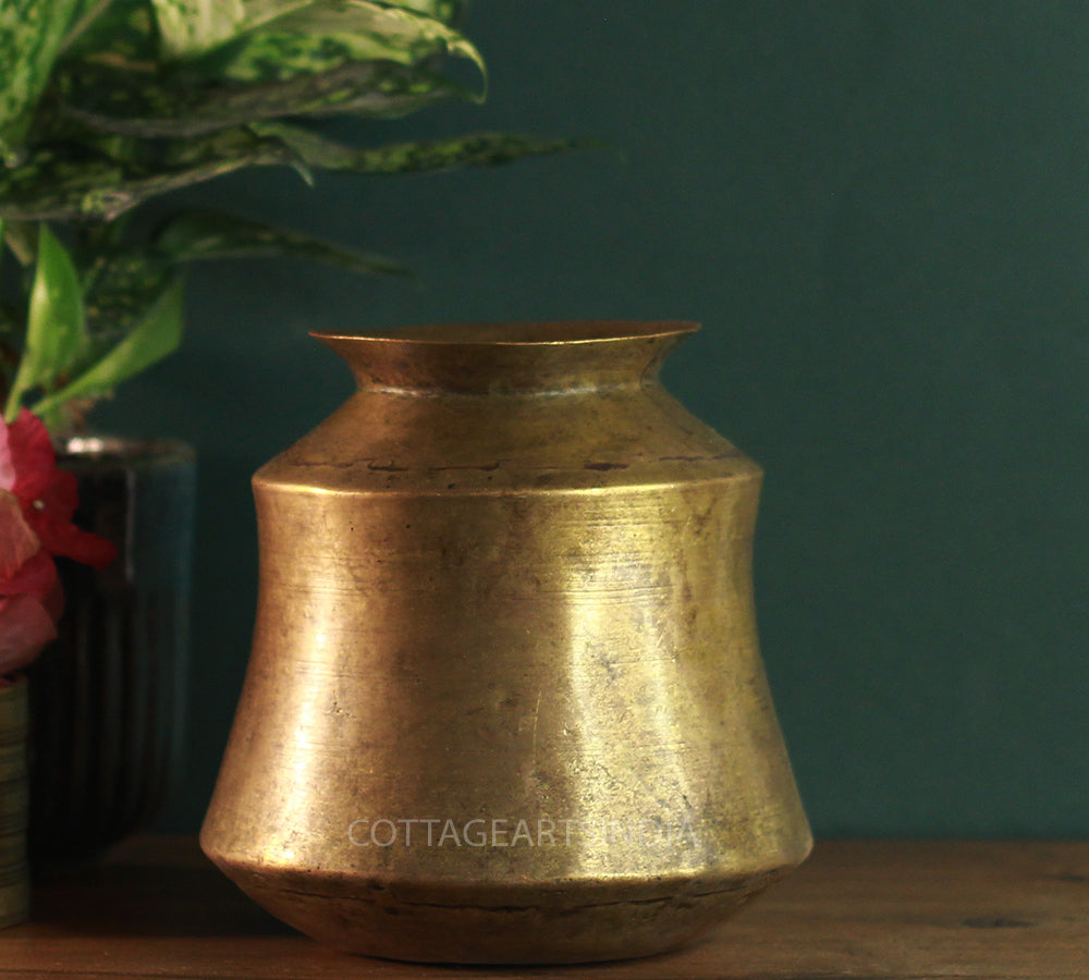 Brass  Vintage Pot
