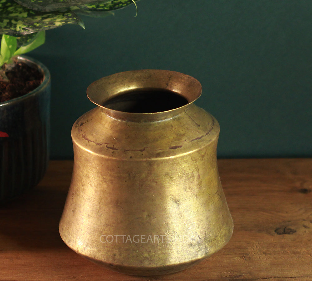 Brass  Vintage Pot