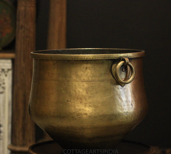 Brass Vintage Kerala Planter