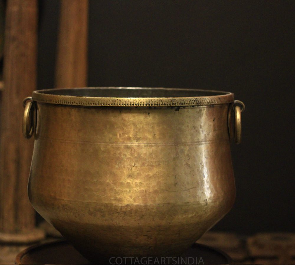 Brass Vintage Kerala Planter