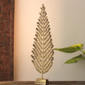 Handcrafted Brass Tree Sculpture