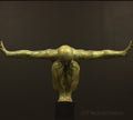 Bronze Gymnast