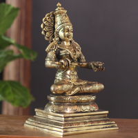 Brass Annapurna Devi 12"