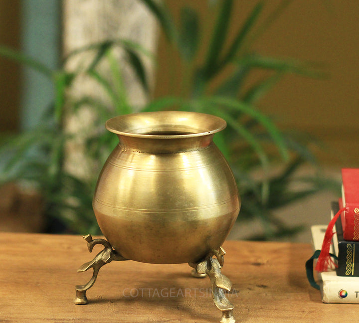 Brass  Vintage Pot