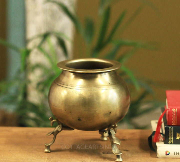 Brass  Vintage Pot