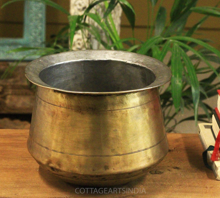 Brass  Vintage Pot