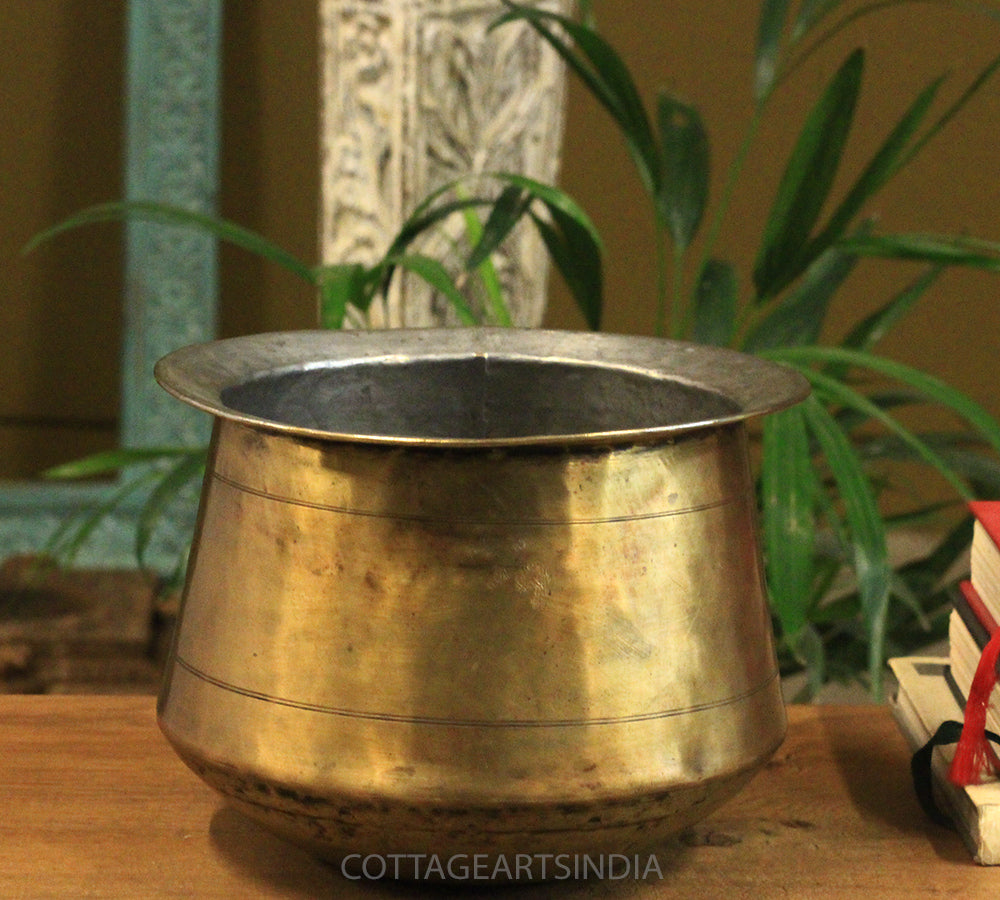 Brass  Vintage Pot