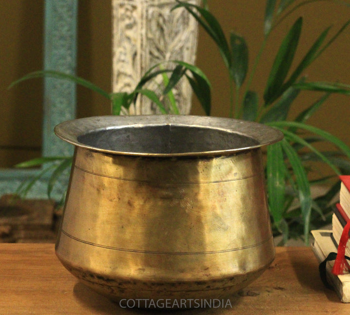 Brass  Vintage Pot