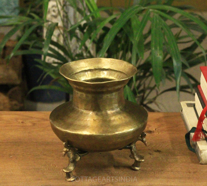 Brass  Vintage Pot