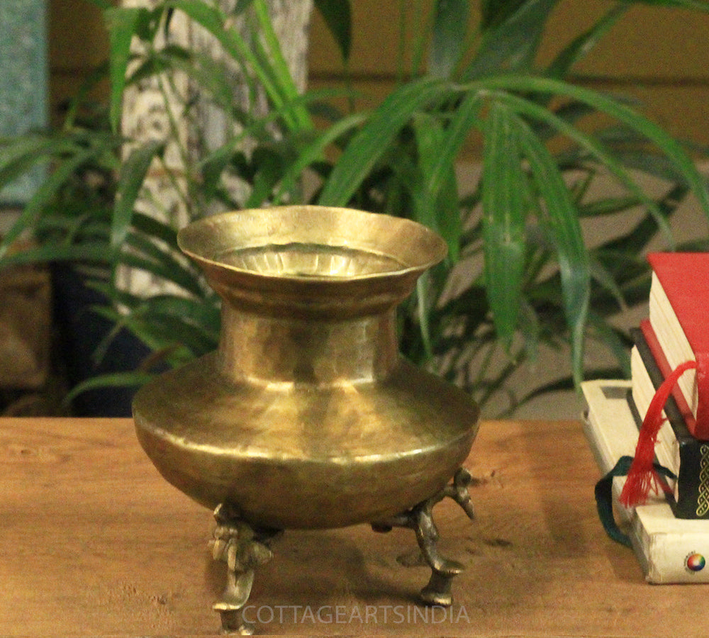 Brass  Vintage Pot