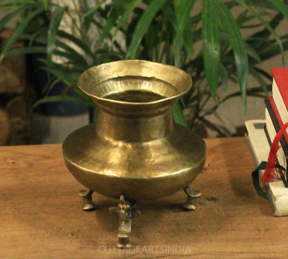 Brass  Vintage Pot
