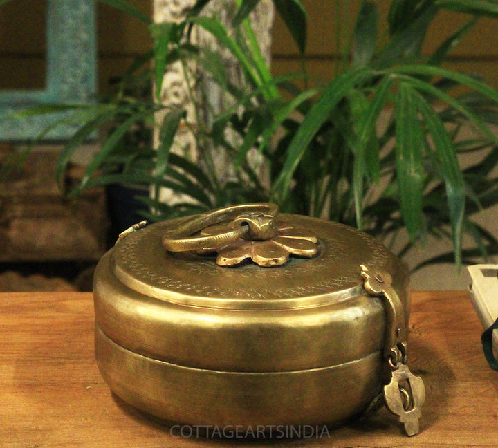 Brass  Vintage Pot