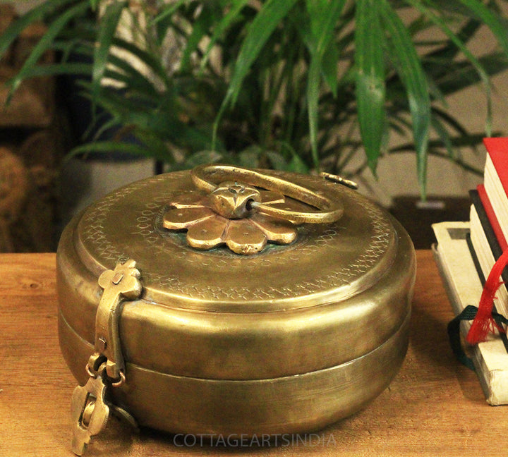 Brass  Vintage Pot