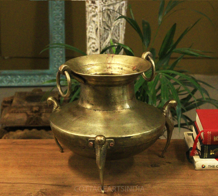 Brass  Vintage Pot