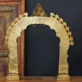 Brass Prabhawali Kirtmukha 22"