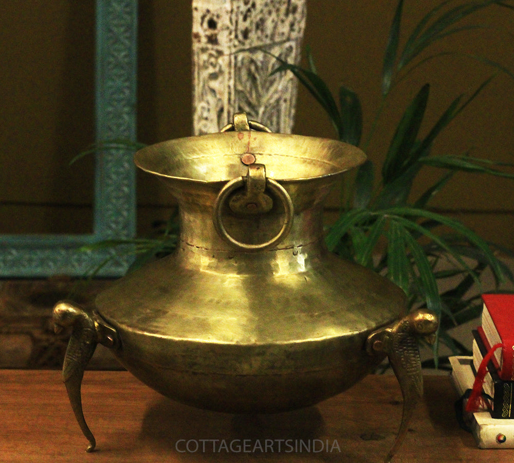 Brass  Vintage Pot