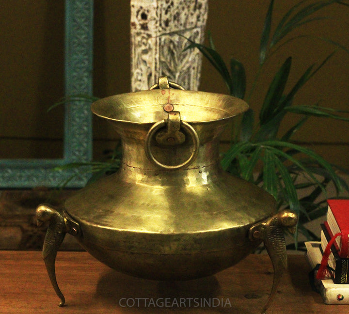 Brass  Vintage Pot