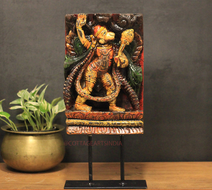 Vintage Wood /Stone Hanuman