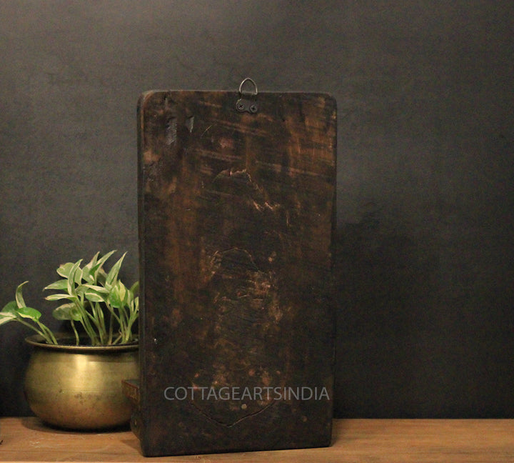 Vintage Wood / Stone Kali Mahisura Mardini Idol