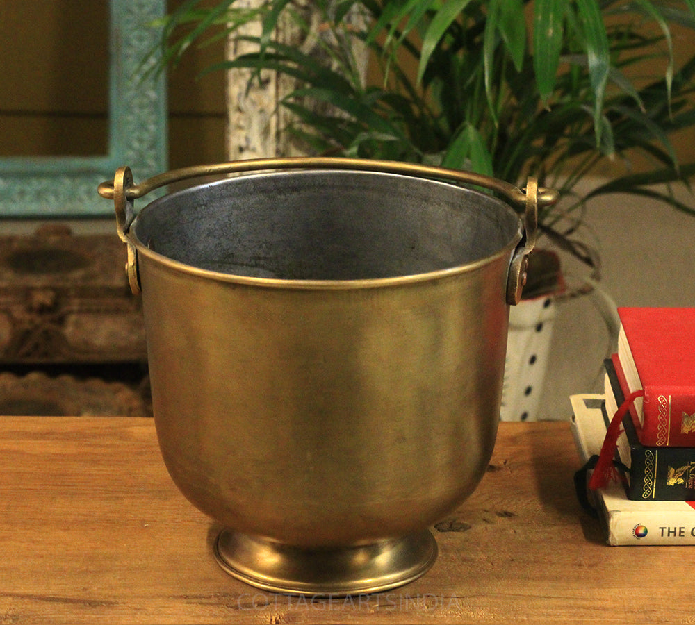 Brass  Vintage Pot