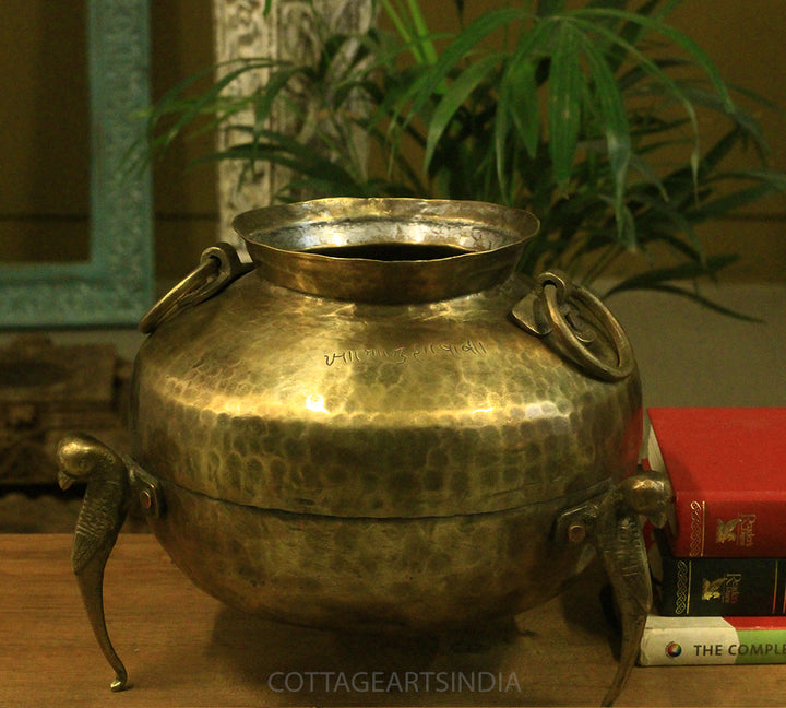 Brass  Vintage Planter