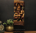 Vintage Wood/ Stone Narsimha