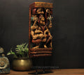 Vintage Wood/ Stone Narsimha