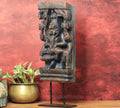 Vintage Wood/ Stone Narsimha